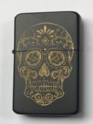 Candy Skull Lighter, Matte Black Finish image