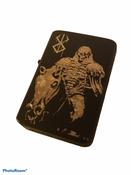 BERSERK manga/anime Skull Knight horse Lighter, Matte Black Finish image