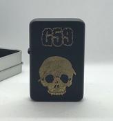 G59 / $uicideboy$ Skull logo Lighter, Matte Black Finish image