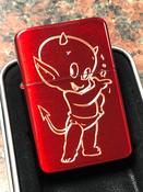 Hot Stuff Lighter, Polished Red Finish image