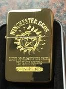 Supernatural Winchester Lighter, Polished Black/Antique Copper/Gold Finishes image