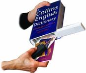 BOOK SAFE with hidden storage box inside English Dictionary replica image