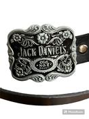 Jack Daniels OLD No.7 Black Floral Buckle with belt jack daniel's whiskey image