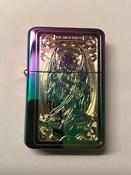 Cthulhu Tarot Card Lighter, Rainbow Spectrum Finish Lovecraft monster