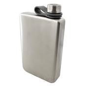 7.7Oz (236ml) Silver Stainless Steel Trekking Hip Flask image