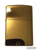 Zorro - Heavy Duty Refillable Polished Brass/Gold Lighter *Personalised Engraving Available* image