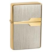 TASMAN Grey Inlay Lighter in Gift Box Brass Collection Premium image