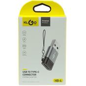 KLGO - USB to Type-C Connector with keychain attachment image