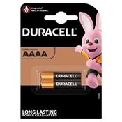 Duracell - 2 pack AAAA 1.5V Long Lasting Life Alkaline Battery Batteries image