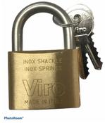 VIRO 60mm Marine Padlock Rust Proof Stainless Steel Shackle image