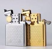 Original Zorro Kerosene Lighter Insert GOLD finish (Outer Case Not Included) image