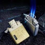 Zorro Original Twin Jet Flame Lighter Insert SILVER (Outer Case Not Included) image