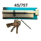 45/75 Thumbturn euro Cylinder Lock - 120mm ANTI-SNAP PICK &amp; BUMP image