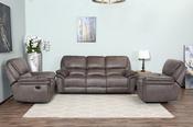 Ascot All Reclining Navy and Grey Sofa image