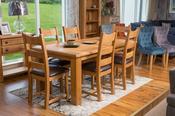Providence Oak 1.4 and 1.8m Extending table image