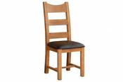 Providence Oak Padded Dining Chair image