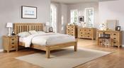 Saoirse Oak Low End Bed Frame image