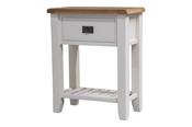 Skellig Cream and Oak Small Console image