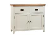 Skellig Cream and Oak Small Sideboard image