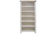 Skellig Cream and Oak Tall Bookcase image
