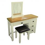 Skellig Cream and Oak Vanity Unit image