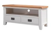 Skellig Oak and Cream TV Unit image