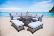 Coastal Garden Corner Sofa Set image
