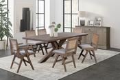 Pedersen Danish Oak Spider Leg Dining Table image