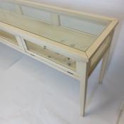 Ref. 10-1-161 Console Curio laccato Ivory