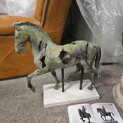 Fragmented Horse (Leonardo) Equestrian Bronze by Fonderia Ruocco
