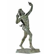Dancing Faun Pompeiano Bronze by Fonderia Ruocco