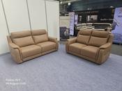 Atlas maxi sofa set 3+2 w/electric recliners by Glamour Divani - Special offer! image