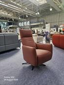 GENT by Glamour divani - swivel recliner armchair in two modes image