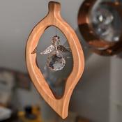 Leaf Suncatcher - Asfour Angel/Fairy, Cypress image