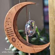 Gift for a Special Person - Personalised Wooden Suncatcher - Artwood Ireland image