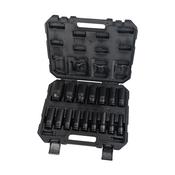 Auto Choice 16pc 1/2″ DR. Deep Impact Sockets – PMISD16