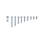 Auto Choice 345pc M5 Screw &amp; Nut Assortment – PMTSNM5 image