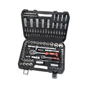 Auto Choice 108pc Mechanics 1/4″ &amp; 1/2″ Tool Kit – PMTK108