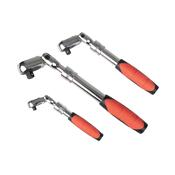 Auto Choice 3pc Extending Flexible Ratchet Handles – PMRHEF3 image