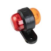 Auto Choice 12v/24v Red &amp; Amber Marker Light – PMSML3O image