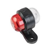 Auto Choice 12v/24v Red &amp; White Marker Light – PMSML3W image