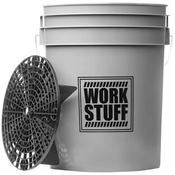 WORK STUFF Detailing Bucket &amp;amp; Grit Guard Wheels Grey 5 Gallon image