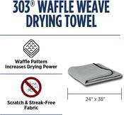 303 Waffle Wave Drying Towel