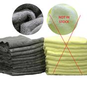 Grey Seamless Fleece Microfibre Super Soft Cloths 40x40 - Pack Of 36
