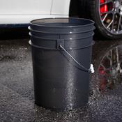Grit Guard Wash Bucket - Clear - Black