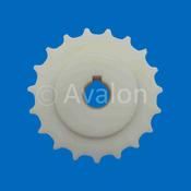 Sprocket Split 881 Tab 19T 25B Machined