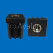 Square 40mm Threaded Insert   1.5mm   M16
