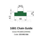 16B1 Chain Guide   2m Length