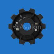 Idler Split 882 10T 25B  Moulded