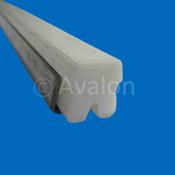 12mm Flat Conical Guide - White